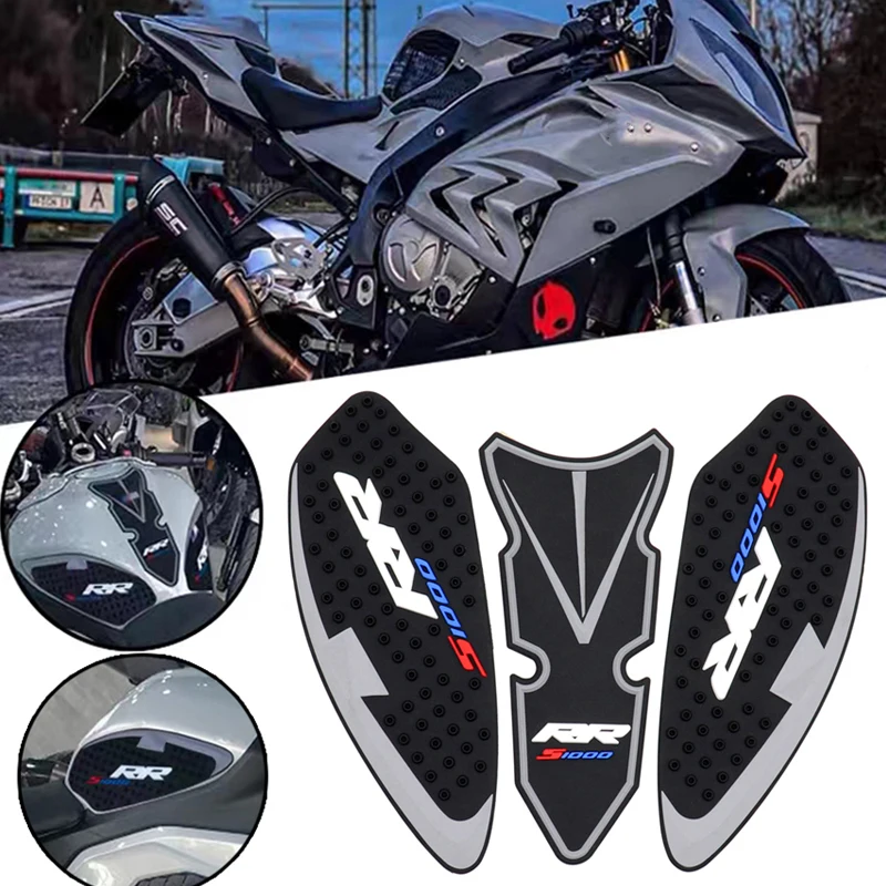 

S1000RR Motorcycle Tank Side Decals Anti Slip Tank Pad Stickers For BMW S1000 RR 2019 2020 2021 2022 2023 2024 S 1000 RR