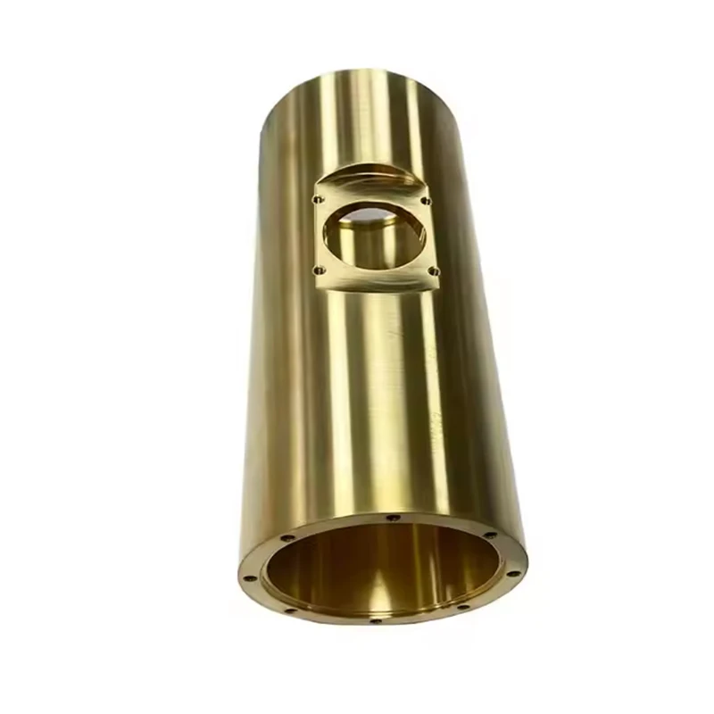 Cnc Machining Service Custom Cnc Turning Bronze Tube Parts