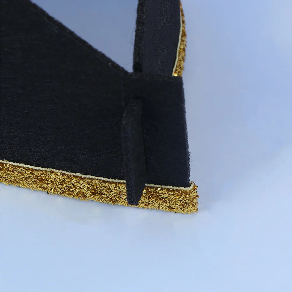 

Creative Chic Black Golden Birthday Cap Party Favors Photo Props Gifts Birthday Hat Party Supplies