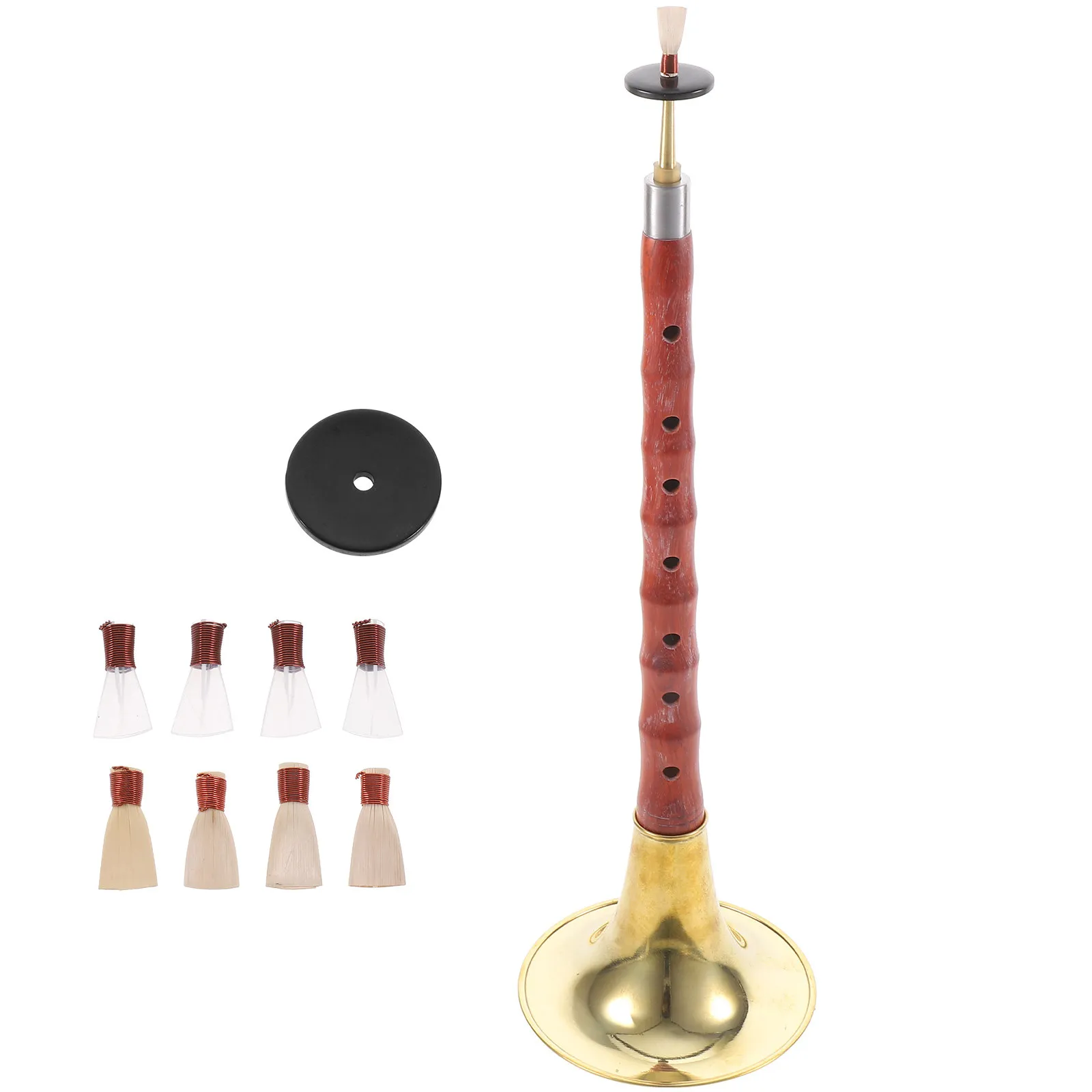 

1Set Rosewood Suona C Key Professional Music Instrument Portable Lightweight Ethnic Wind Instrument Chinese Suona