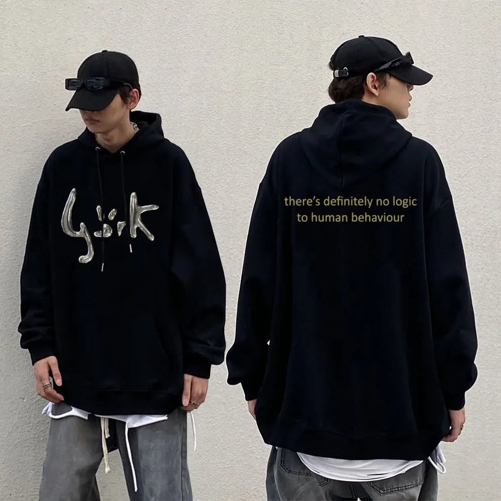 

Singer Bjork Hunman Behaviour Double Sided Print Hoodie Men Women Hip Hop Fashion Oversize Hoodies Male Fleece Cotton Sweatshirt