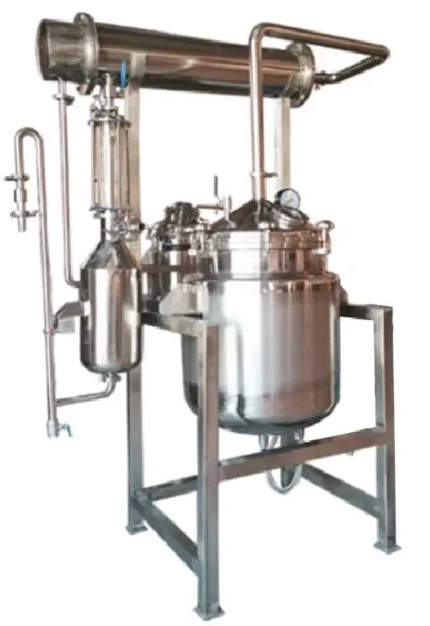 Sistema di evaporatore sottovuoto Evaporatore sottovuoto a risparmio energetico Macchine concentrate di frutta Attrezzatura di concentrazione per acqua di cocco