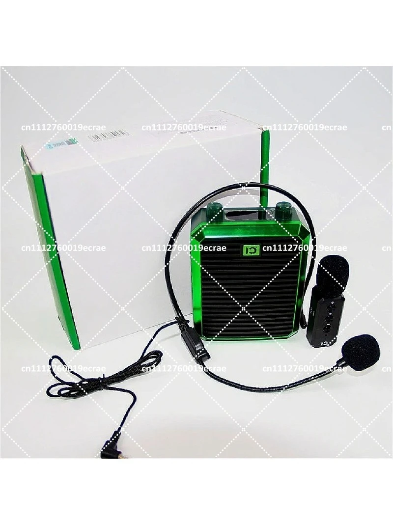 Professional Wireless Lavalier Microphone Portable Voice Amplifier with Type-C for Teaching, Meeting