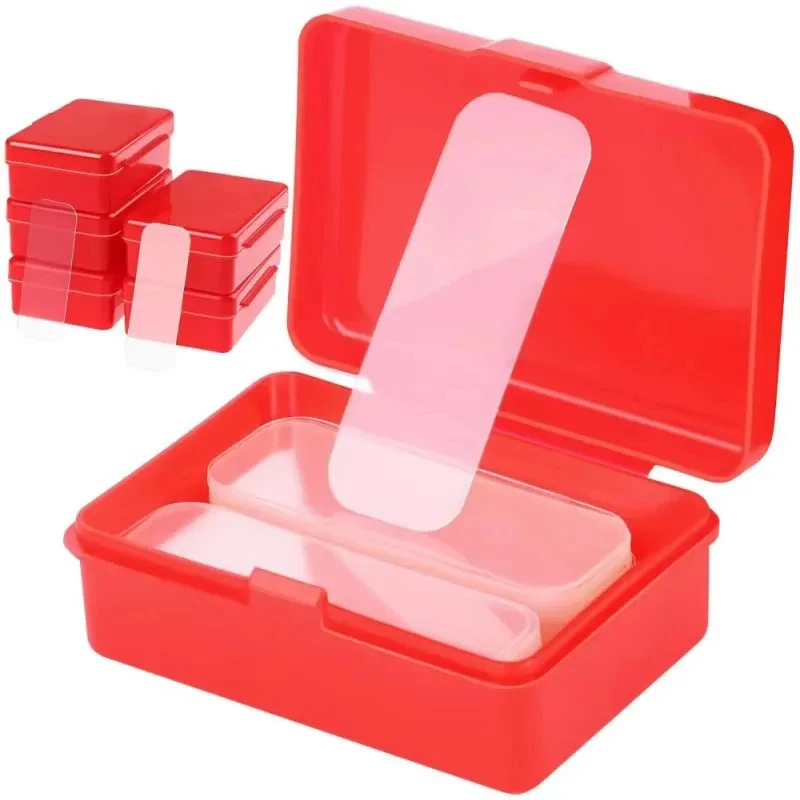 2/6/12boxes Traceless Transparent Acrylic Tape Removable Sticky Gel Tape for Nano Double-sided Adhesive Pad for DIY Craft