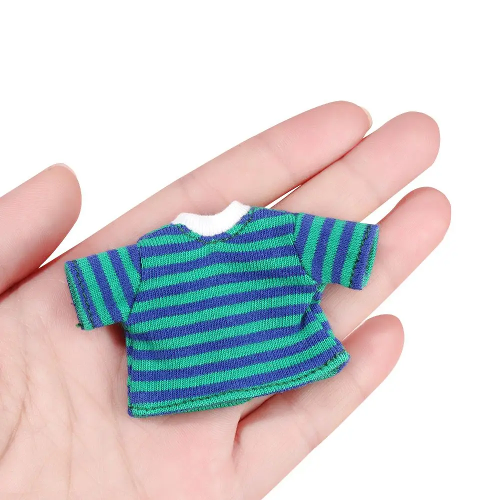 1/12 BJD Doll Clothes Suits OB11 Doll T-shirt 1/11 Doll Panties Fashion Doll Cotton Socks DIY Doll Clothes Dolls Accessories