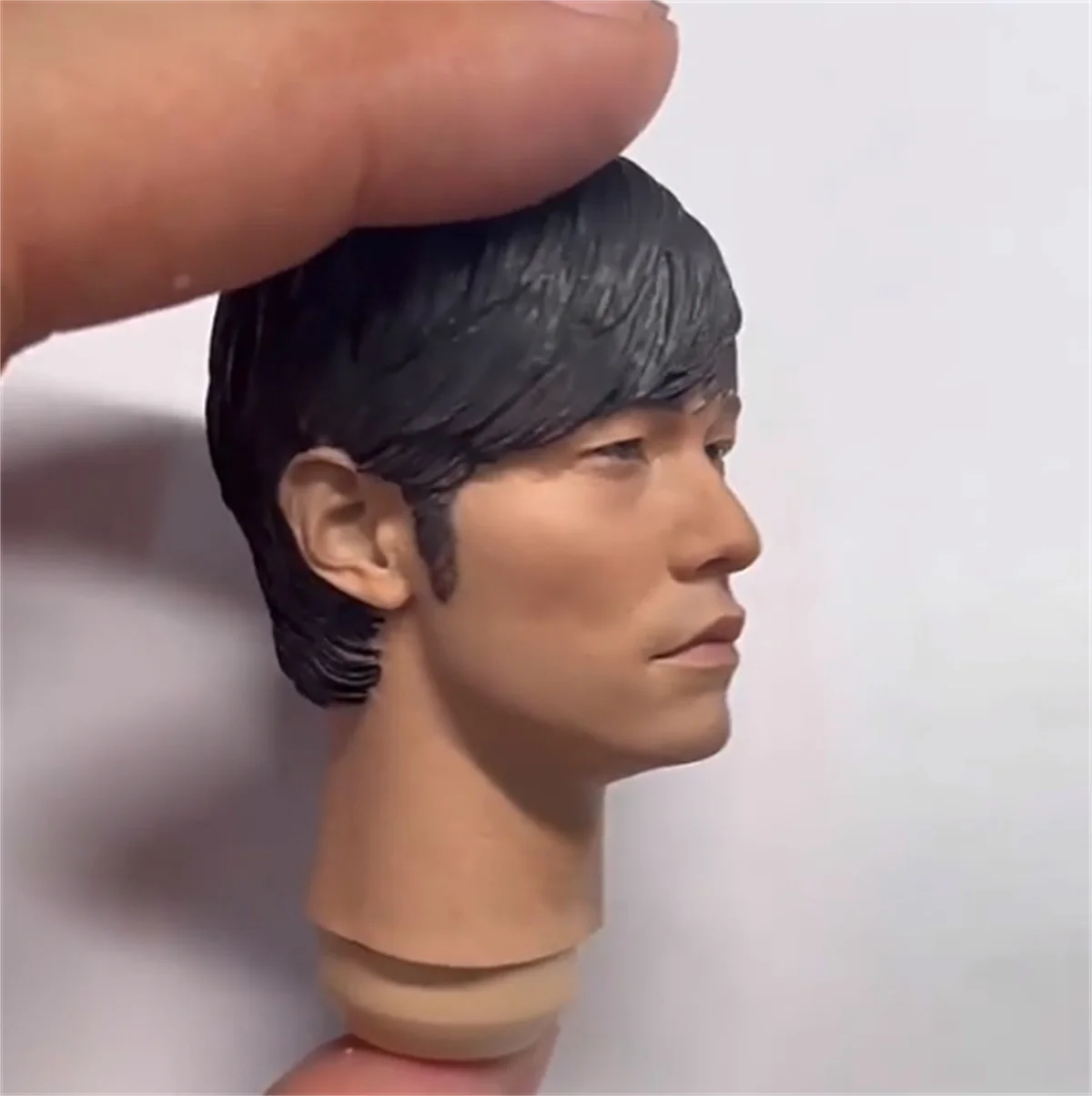 1/6 Jay Chou Star JAY Soldier  Painted Male Head Carving  Doll  Customized  Model 1/6 Scale  Action Figure Body Hobbies Toy