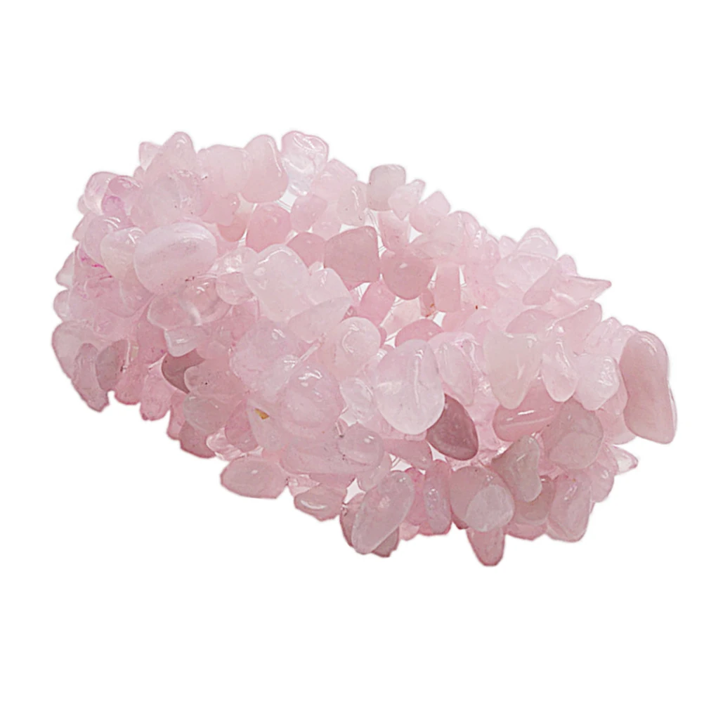 

Crystal Stone Pink Amethyst Irregular Stones H Chain Women Fashion Jewelry Crystal Stone Wrist Chain Wrist Accessory Gift Idea