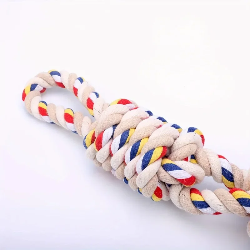 Pet Indestructible Toy For Medium Large Dogs Tough Nature Cotton Rope Puppy Toy Dog Antistress Fidget Toy Dog Toothbrush