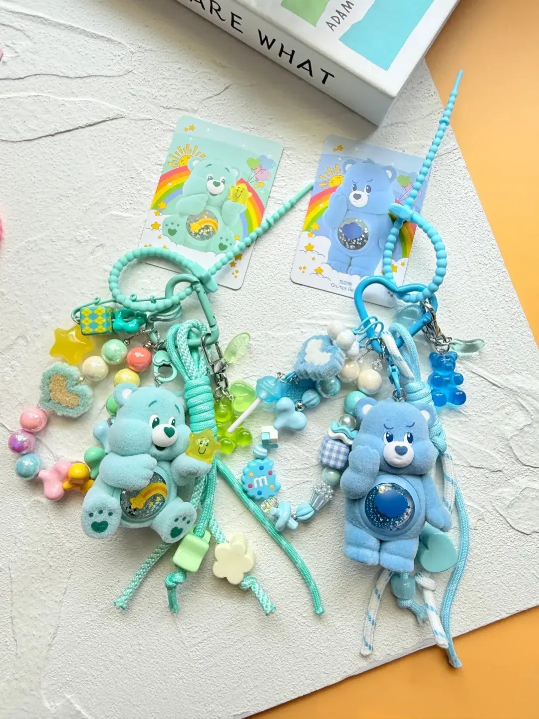 Cuidados ursos coloridos abraços série 100% original caixa cega brinquedos acho saco caixa mistério surpresa modelo figura de ação misterioso caixa