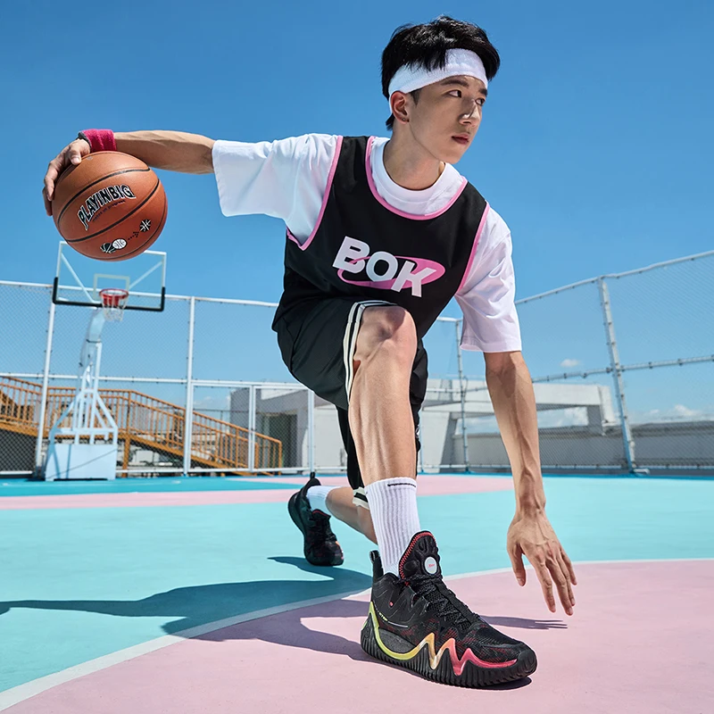Xtep Basketball Shoes For Men 2024 Autumn Support Sports Shoes Stronger Propulsive Force Comfortable Sneakers 876319120009