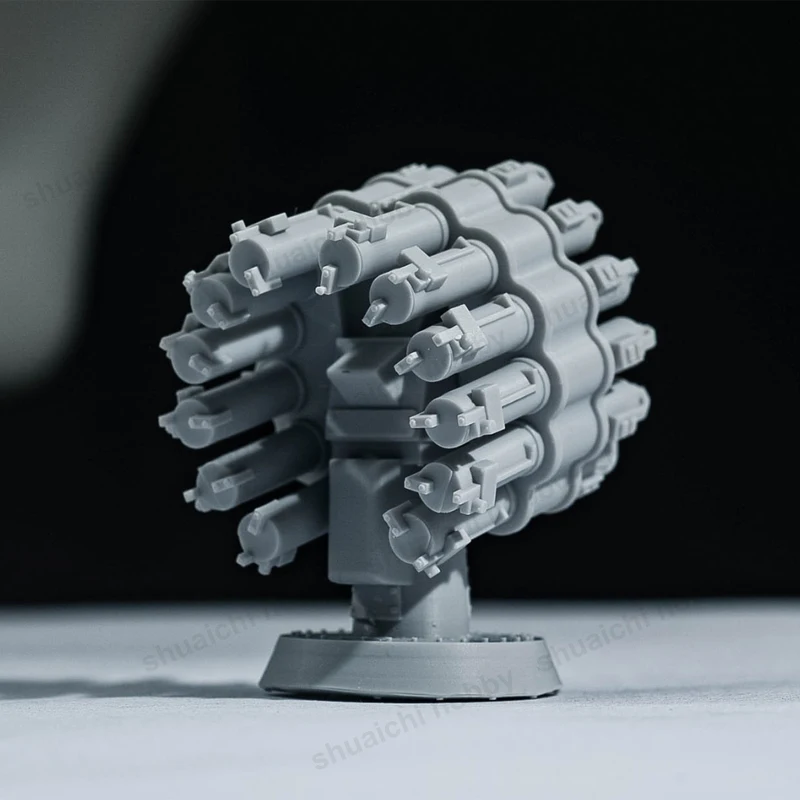 2 ชิ้น 1/72 1/100 1/144 1/350 โมเดลยานรบจรวดต่อต้านเรือดำน้ำรุ่น Rub-6000 แบบไม่มีสี สำหรับจำลองฉากป้องกันชายฝั่ง