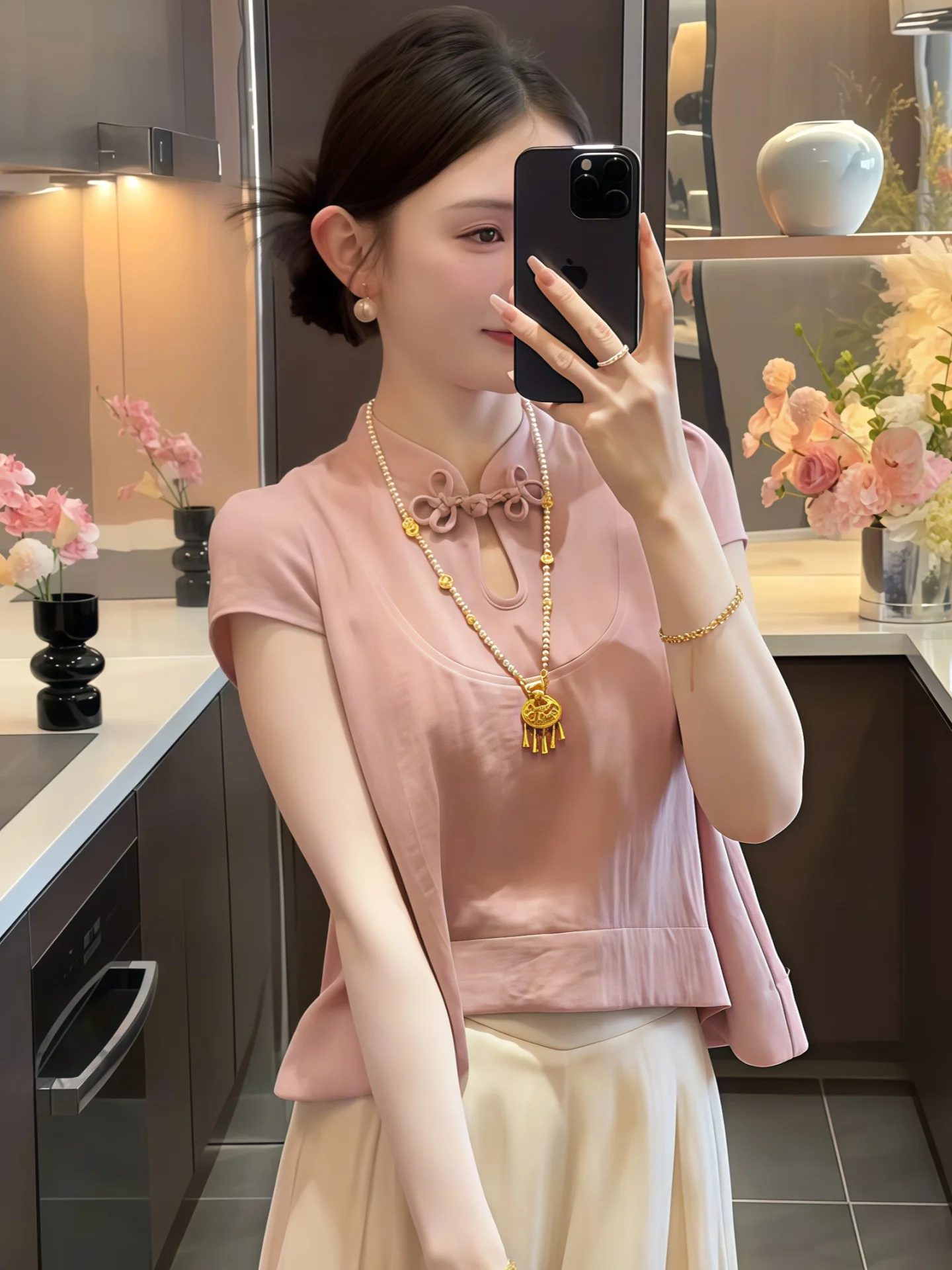 Neue Chinesische Stehkragen-Weste für Damen, Sommer 2025, Verbesserte Ausführung, Kleines Oberteil