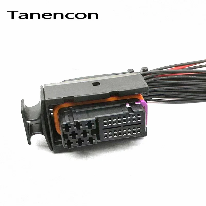 40 Pin 81 Pin 121 Pin Trip Computer Connector 1241434-1 Car ECU Plug 1J0906385C Computer Control System Modification 038906379B