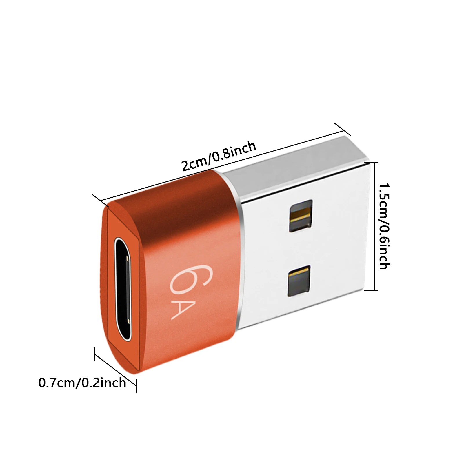 USB To Type C Adapter 3.0 USB Adapter Type C To USB A Charger Cable Adapter Converter For Fast Charging & Data