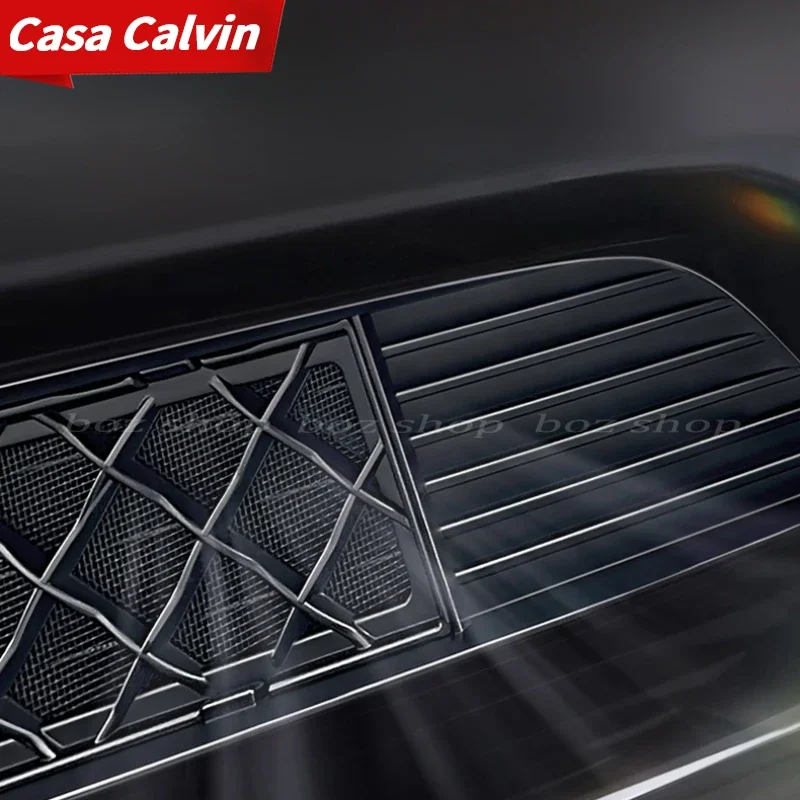 Couverture de protection d'entrée d'air de voiture, maille cachée d'insecte, climatisation, tendance d'entrée, accessoires intérieurs de rénovation, modèle Y, placements