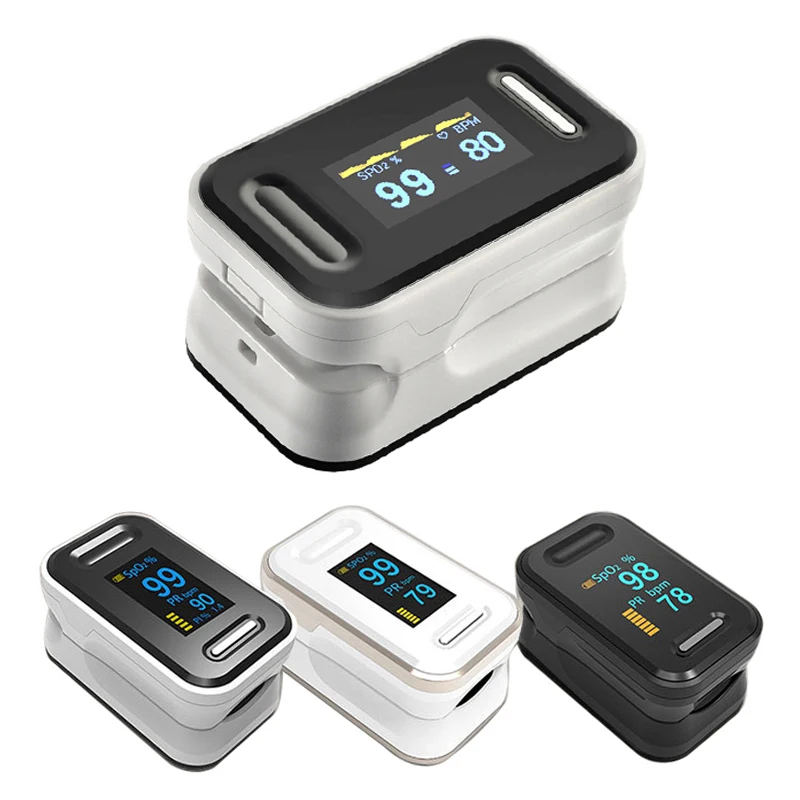 

Finger Tip Pulse Oximeter Blood Oxygen Saturation Meter Oxymeter Digital Heart Rate PR Monitor Oximetro Oxymetre SPO2 Tool
