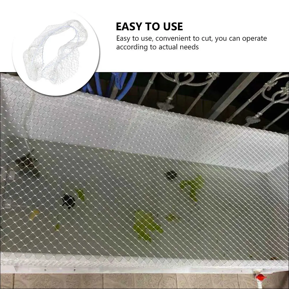 

Anti-jump Net Anti-Jumping Protective Cover Aquarium Grille Fish Tank Mesh Escape-proof White