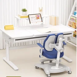 Juego De mesa y silla para niños, escritorio para niños, muebles De primaria para estudiantes, trona para bebés, Mesitas De Noche para niños pequeños, estudio
