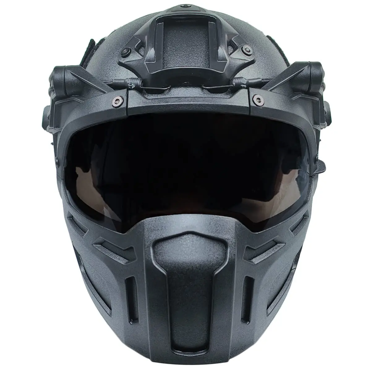 Airsoft Paintball Helmet & Tactical Mask & Visor Goggles, Military Full Face Shooting Protective Gear, for Game Military Sports