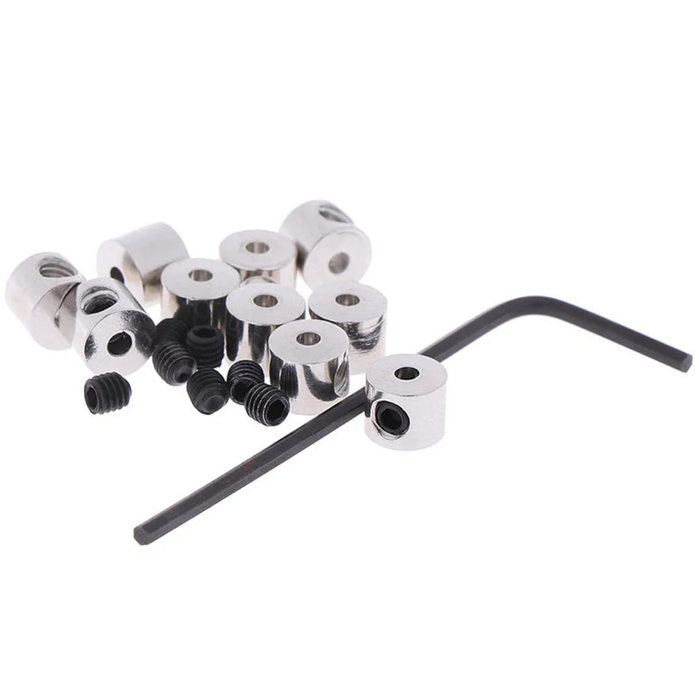 10PCS Silver Vest Pin Keepers Locking Pin Backs with Screws and Pin Lock Wrench for Jackets Hats Vests Uniforms