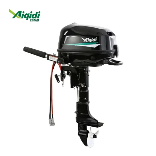 AIQIDI E7 7HP Motor de barco refrigerado por agua Control de inclinación barato 48V Motor fueraborda eléctrico para barcos de pesca