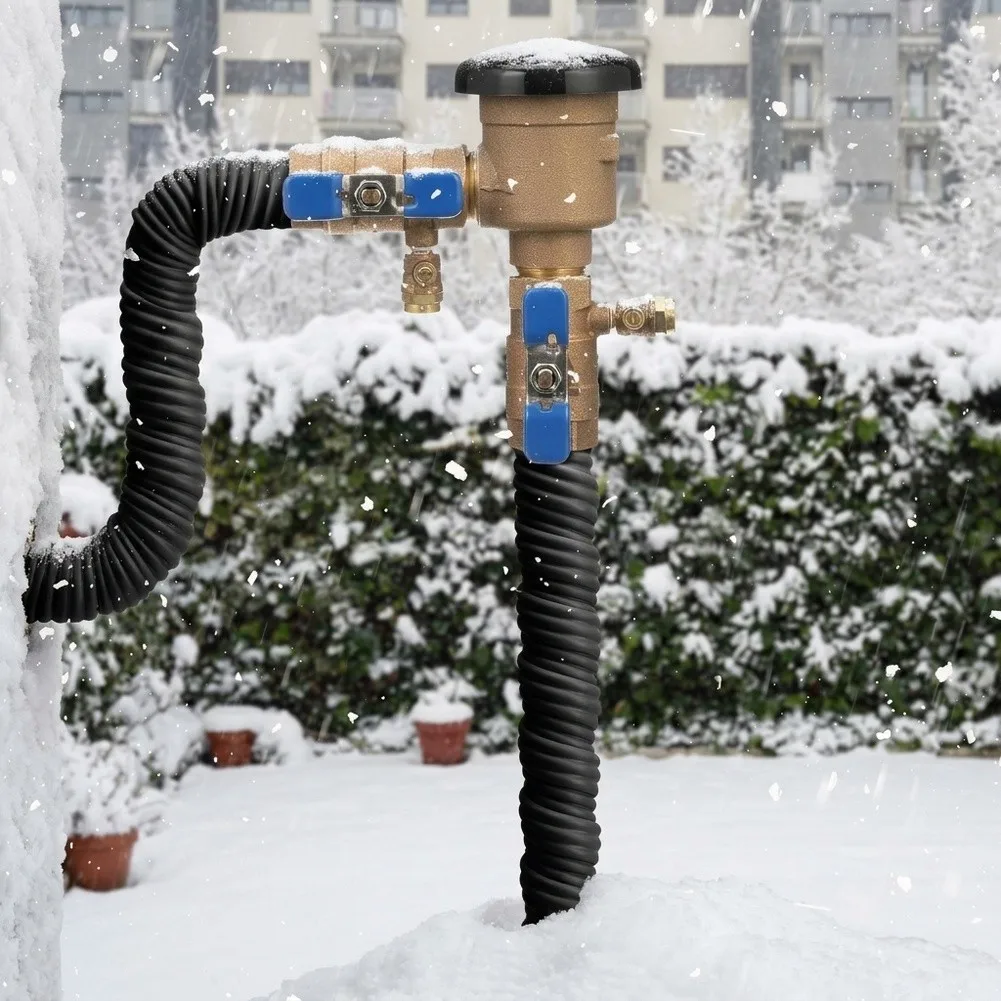Rubber Foam Outer Pipe Insulation 8cm x 5m for Mitigating Heat Loss and Enhancing Resilience of Plumbing Infrastructure