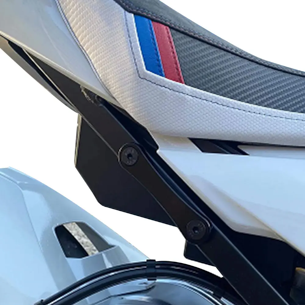 Fit For BMW S1000R 2014-2020 S1000RR 2009-2018 CNC Rear Passenger Peg Holes Cover Footpeg Block Off Plates Blanking Plates