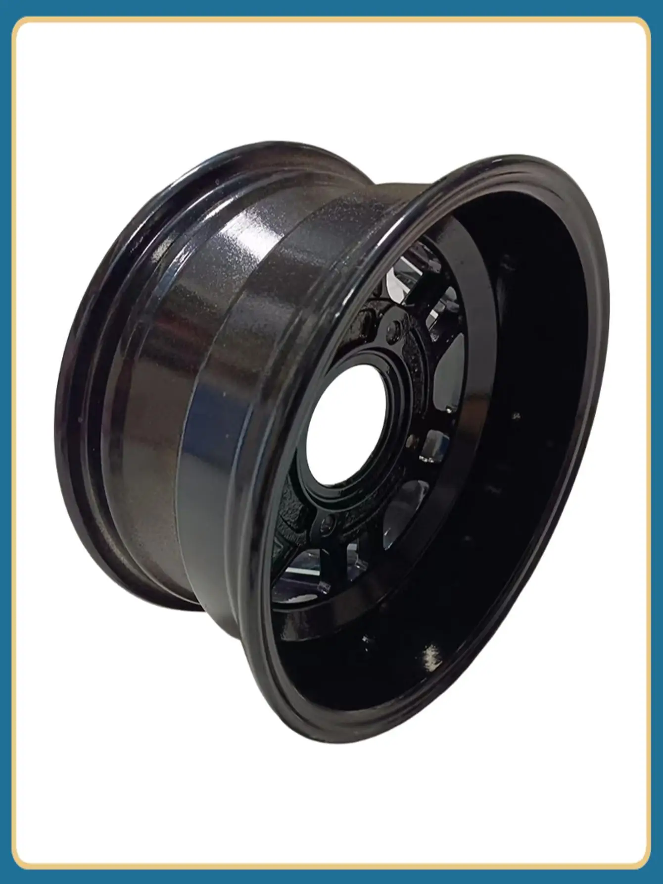 Universal 10 Inch ATV Front/Rear Wheel Hub Rim (Aluminum Alloy) – Compatible with 125cc-250cc Go Kart, UTV, Buggy, Golf Cart