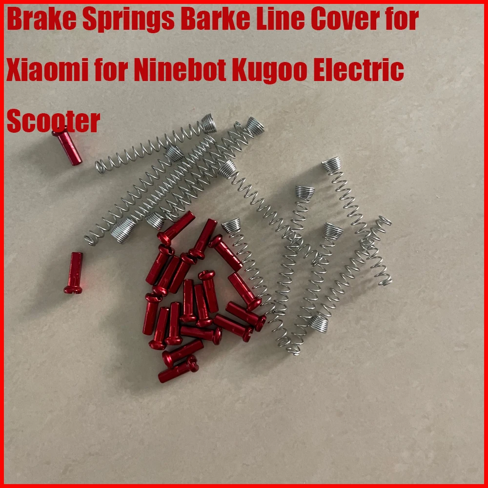Brake Springs Stainless Steelfor Xiaomi for Ninebot Electric Scooter Accessories Retractable Springs Shift Line Wire Tail Cap