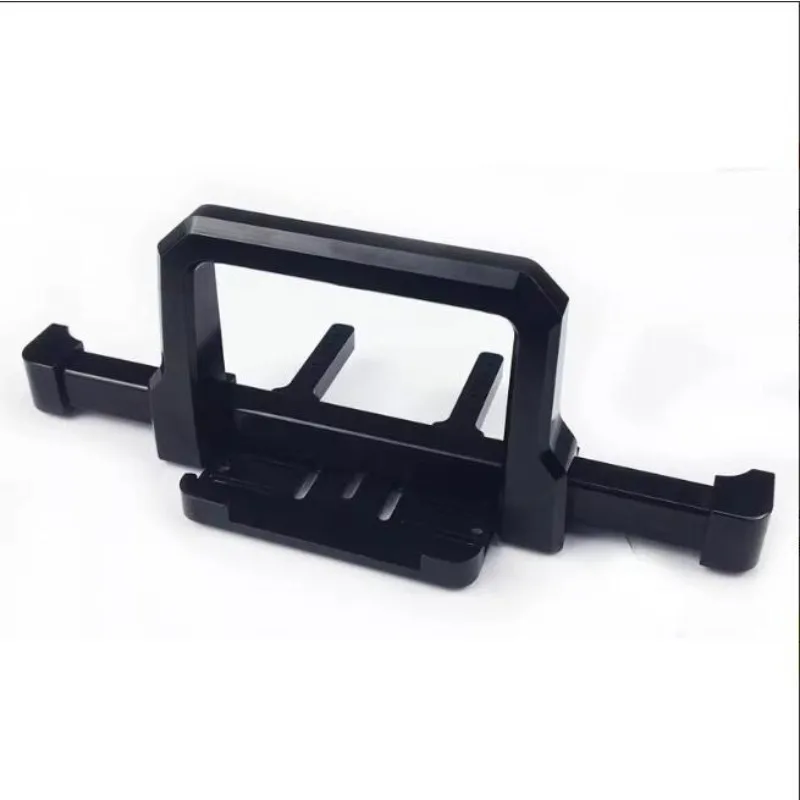 Classic Metal Front Bumper for 1/10 TRAXXAS TRX4 RC Crawler,Only for Square Bumper Mount,Increased Approach Angle Upgrade Parts