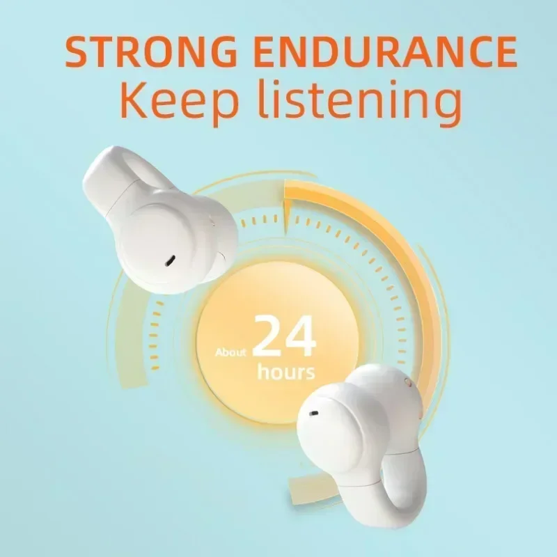 LX02 Bone Conduction Headset Bluetooth Earphone True Wireless Noise Reduction Headphone 2023 High Endurance High Sound Quality