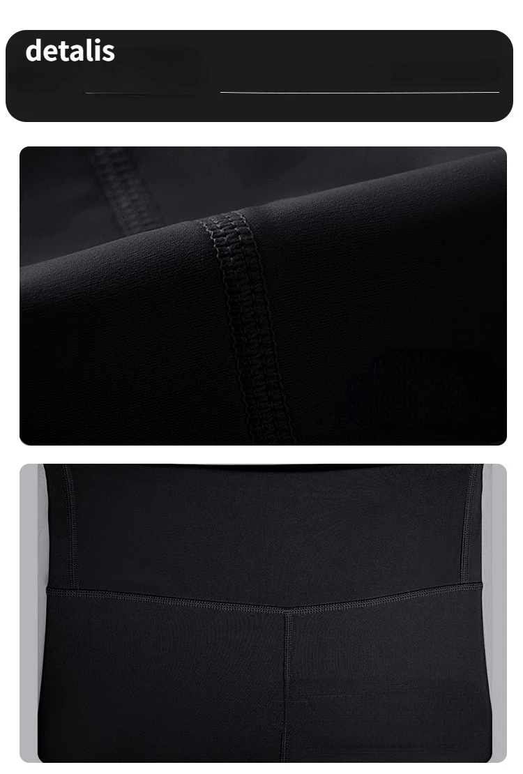 Doppelte Tasche Sport Shorts Frauen Elastische Dünne Shorts Gym Übung Laufen Hohe Taille Shorts Mehrfarbige Yoga Fitness Shorts – Detail 12