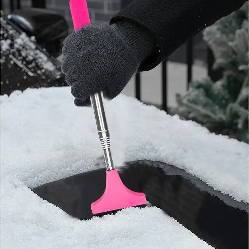 Pelle à neige universelle pour voiture, grattoir à glace, outil de dégivrage de pare-brise, outils d'essuie-glace de déneigement de verre, accessoires automobiles, Wquinze