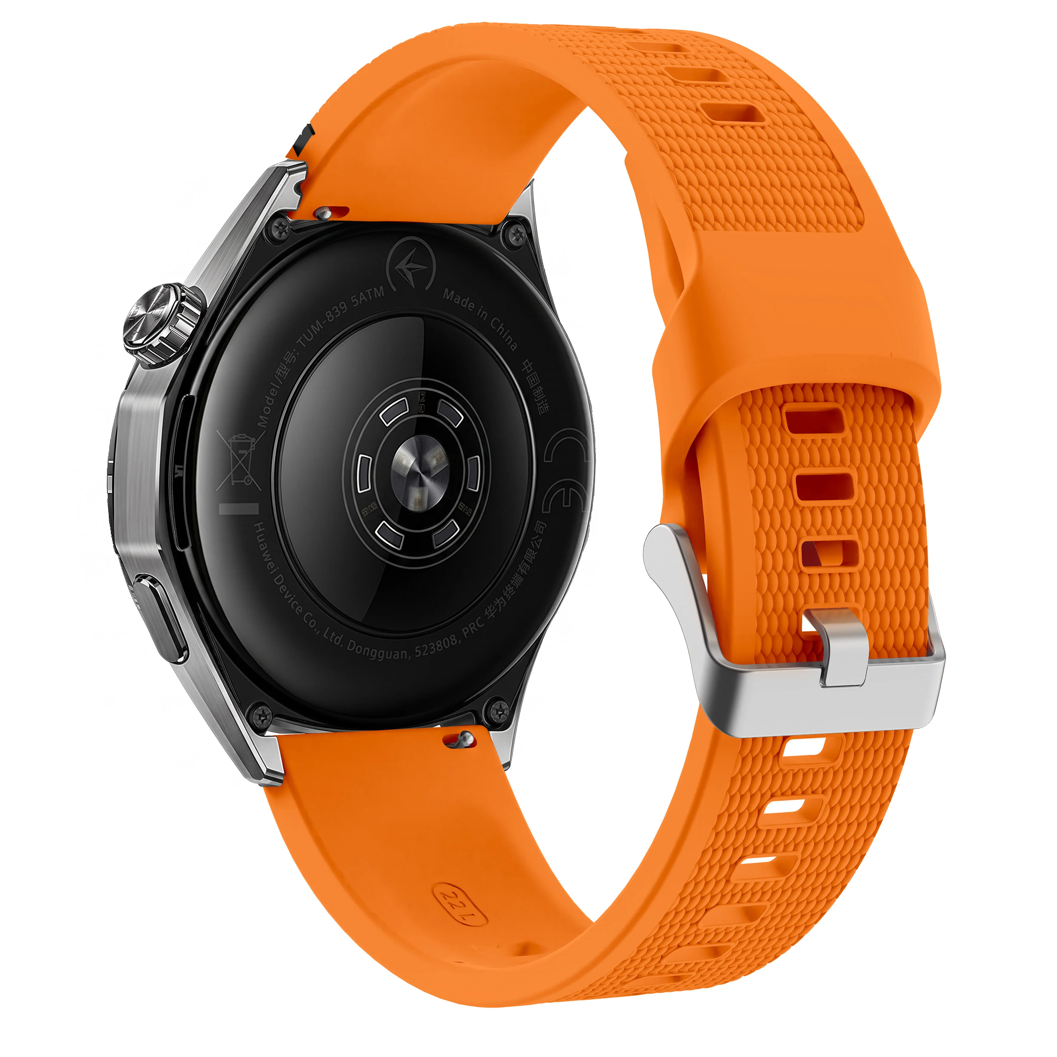 Original 1:1 Silikonarmband für Huawei Watch GT 7 6 5 4 Pro 46mm Sportarmband Correa HUAWEI Watch GT Runner 2 22mm Uhrenarmband – Detail 2