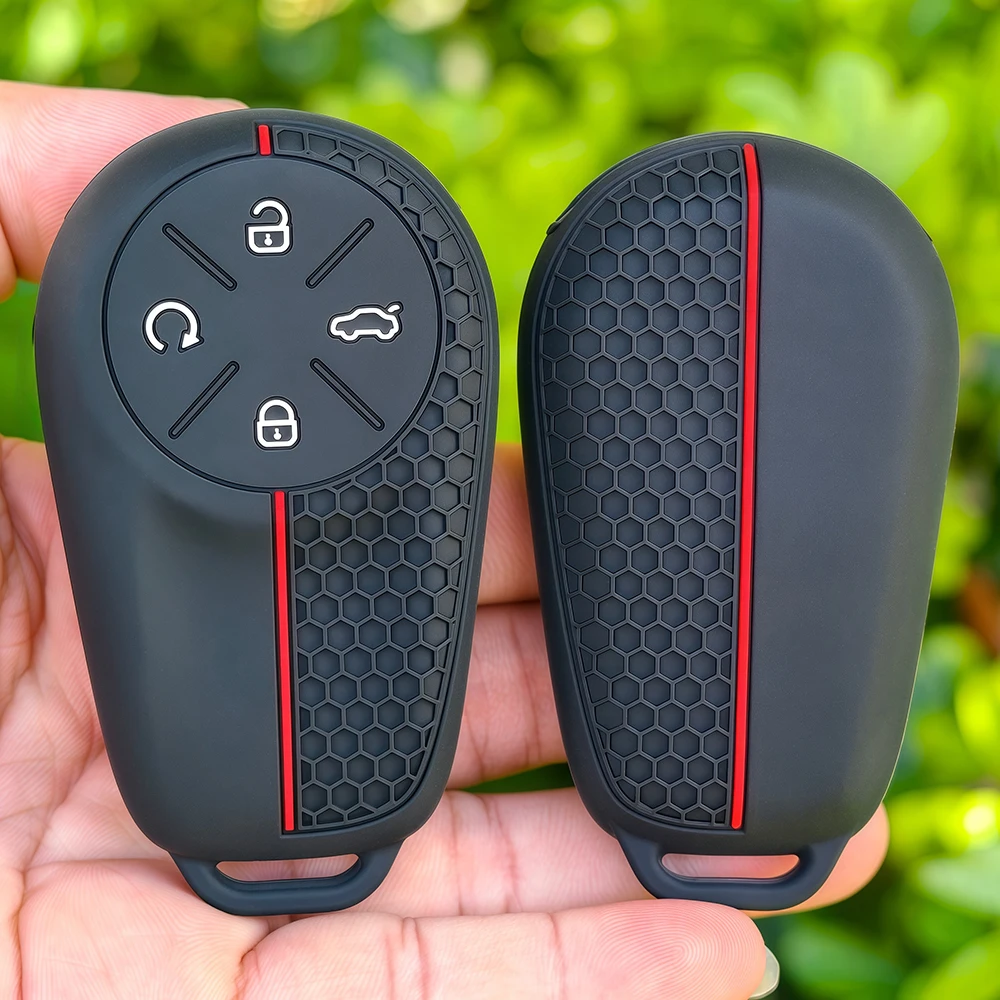 for Chery Exeed VX RX CDM FL LX TXL PHEV Car Key Case Remote Cover Shell Keychain Housing Ring Holder Fob Interior Accessories
