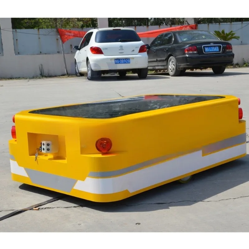 Automatic handling robot, magnetic guided automatic flatbed truck y