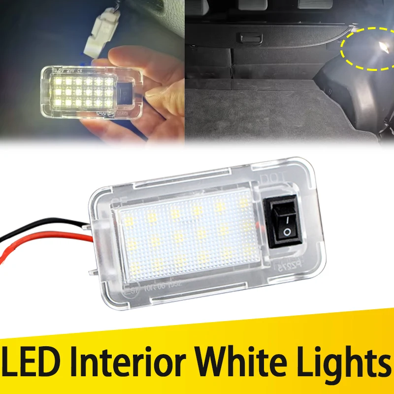 1PC Car LED Rear Luggage Compartment Trunk Light Interior Lamp For Toyota Rav4 MK5 XA50 Highlander Prius V Venza For Scion XB TC