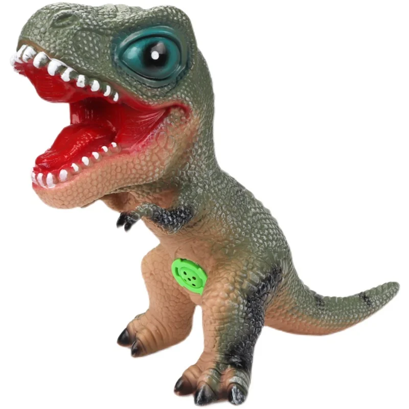 Dinosaurus speelgoed Tyrannosaurus Rex met oproep simulatie diermodel zacht rubber grote dinosaurus jongen geschenken