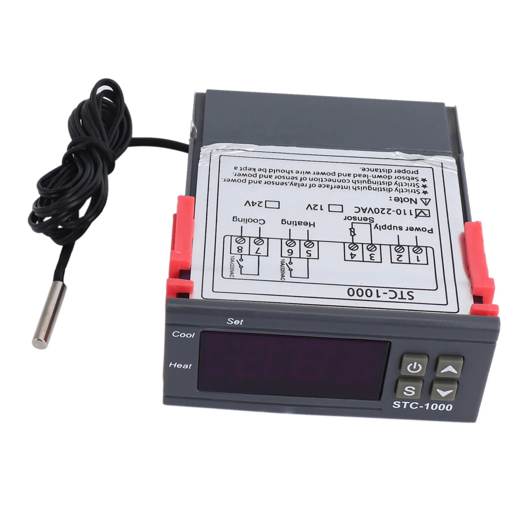5X 220V/STC-/1000 Digital Temperature Controller Thermostat With NTC
