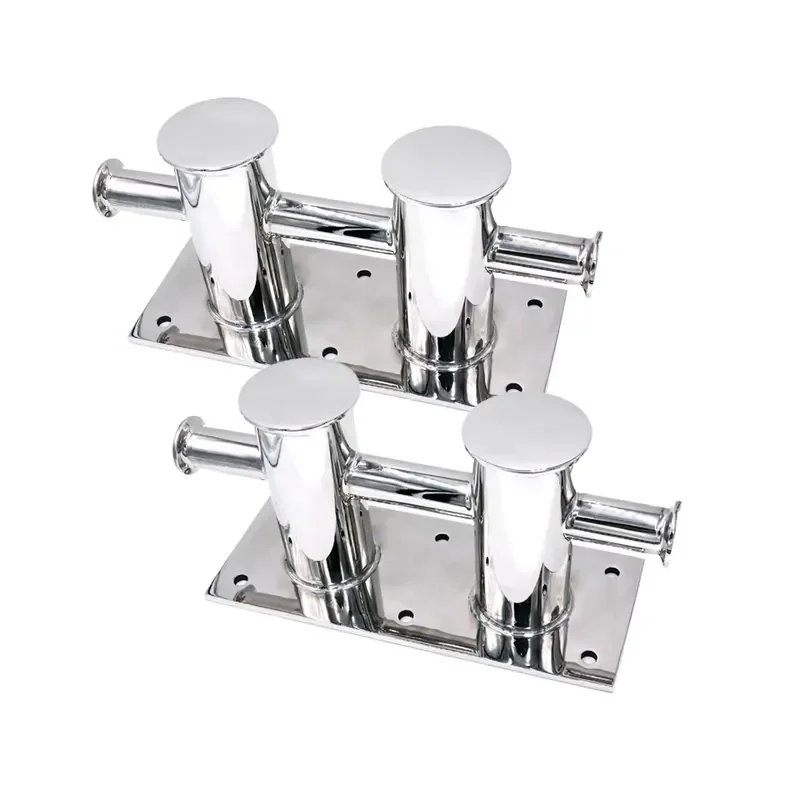 MAF Sinooutput Marine Hardware Parts 316 Stainless Steel Double Cross Bollard for Yacht