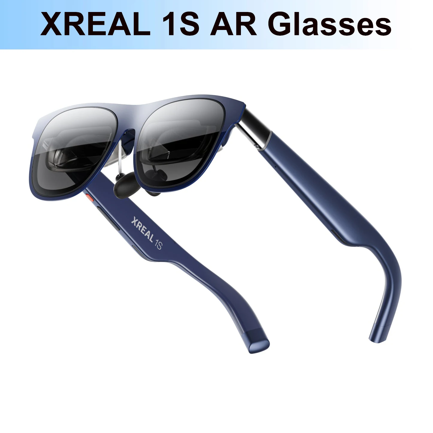 

XREAL 1S AR Glasses 52° FOV 500 inch Screen 2D to 3D Private Cinema Smart Glasses for Mobile Phone Pads Mac PC Game Consoles