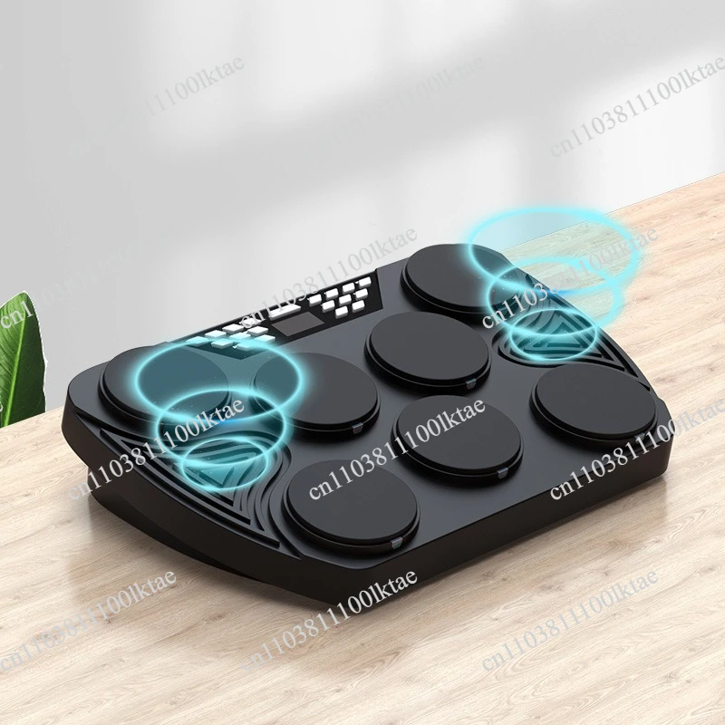 Shelf Bluetooth Portable Children's Beginner Home Practice Hand Roll Electronic Jazz Drum