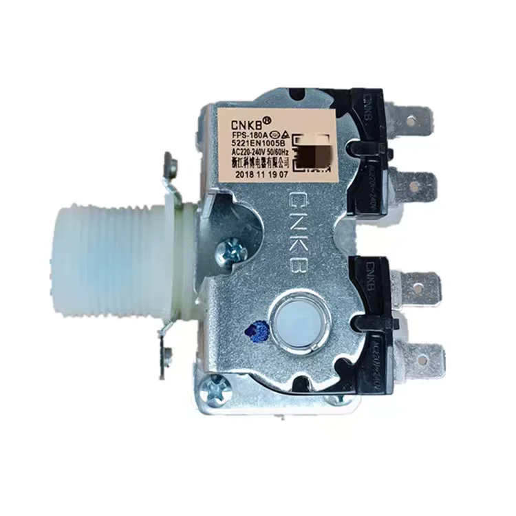Nova compatibilidade para máquina de lavar roupa LG, válvula solenoide elétrica de entrada de água 5221EN1005B FPS-180A 50/60Hz 220V, peças para lavagem