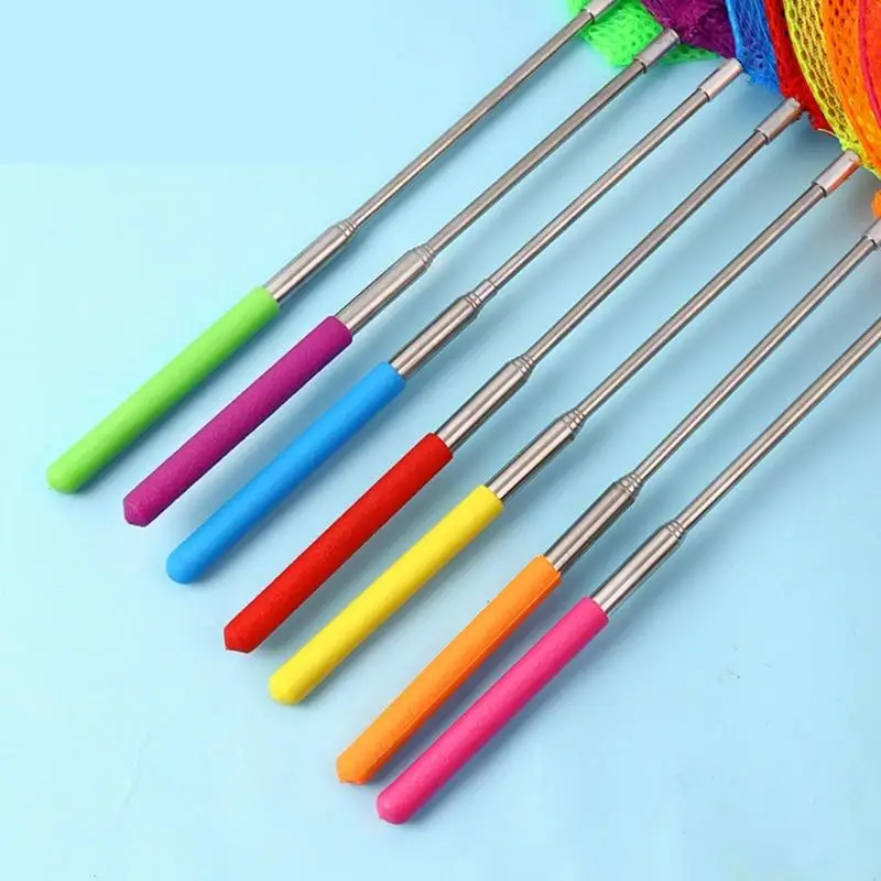 31BE Kids Children Fishing Net Foldable Fish Landing Net for Safe Fish Catching