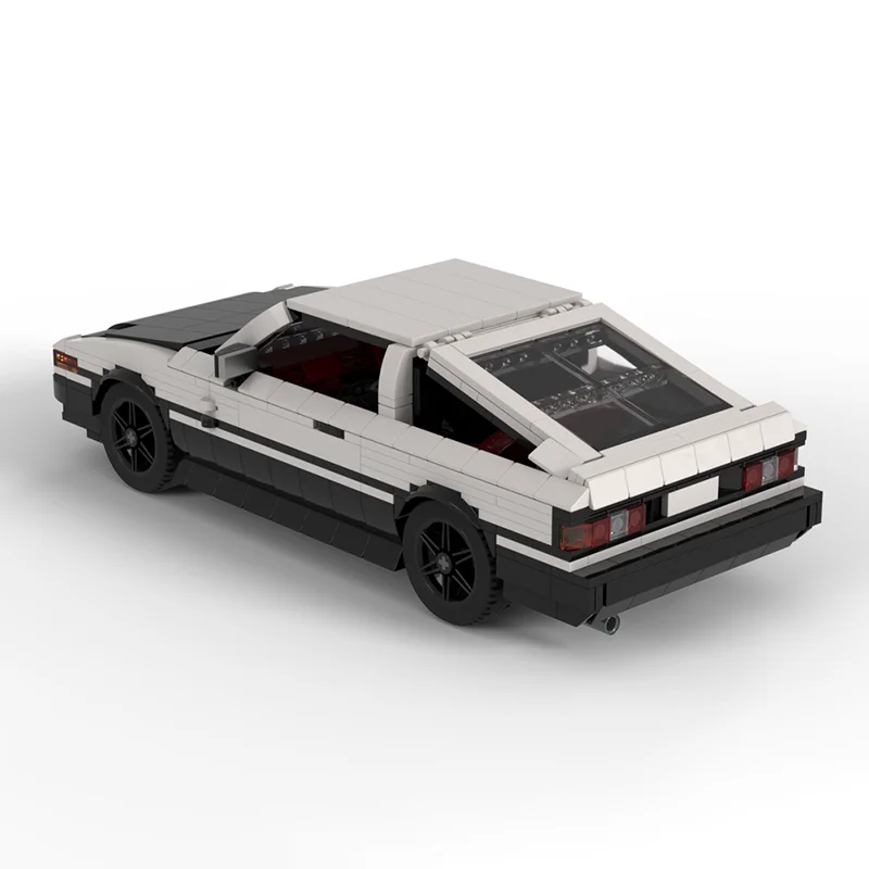 1195 قطعة MOC تويوتا الأولي D MOD أيقونات نموذج اللبنات العمارة تجميع هدية الكريسماس لتقوم بها بنفسك اللعب فكرة عيد ميلاد الاطفال