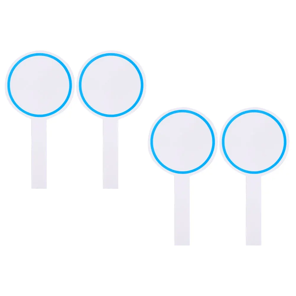 4 قطعة من مجاذيف السبورة القوية المحمولة باليد، سهلة الإمساك، مفيدة لمختلف السيناريوهات، مجاذيف المسح الجاف، السبورة البيضاء المحمولة #2