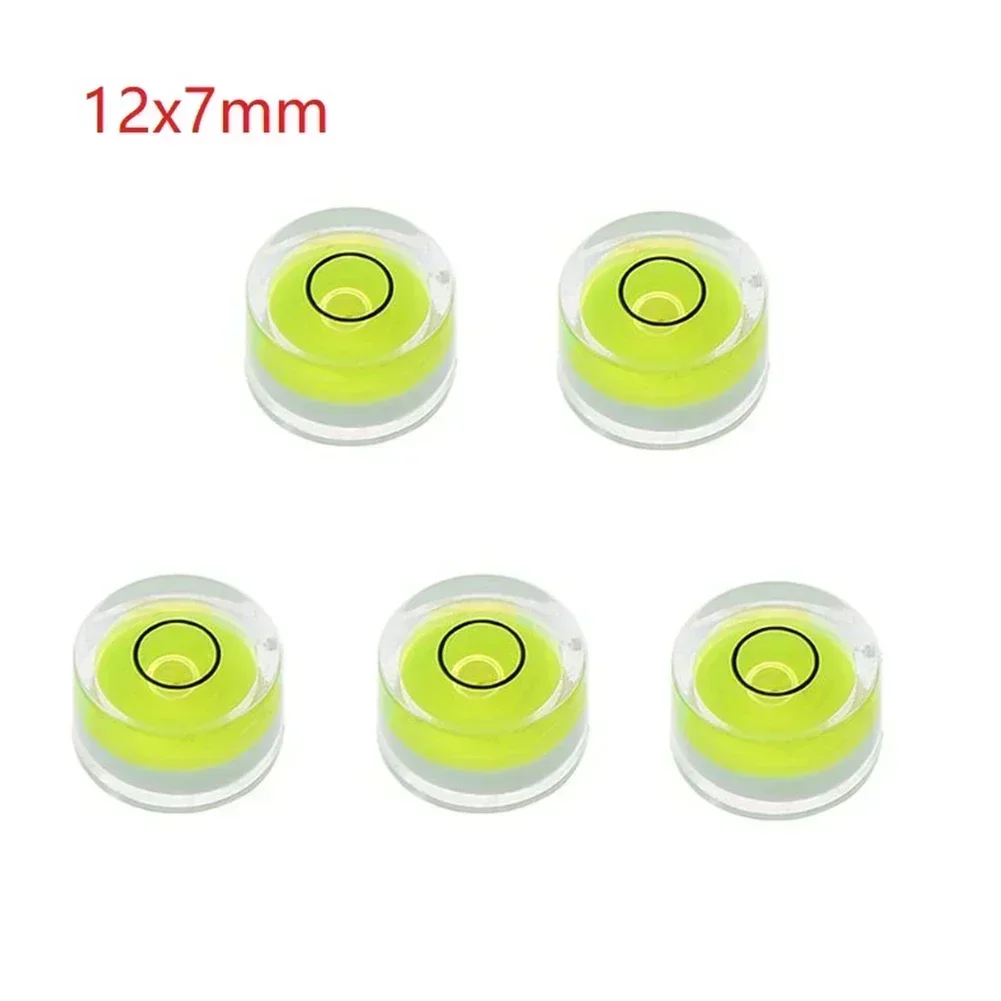 Spirit Leveler Bubble Level 5pcs Round Round Bubble LevelLevel Bubble Level Instrument Leveler MiniLevel New