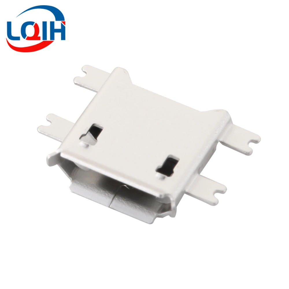 10PCS MICRO USB Female Charging Socket 5S 1.17 Sink Type Crimped Patch MK5P Android Phone  Interface