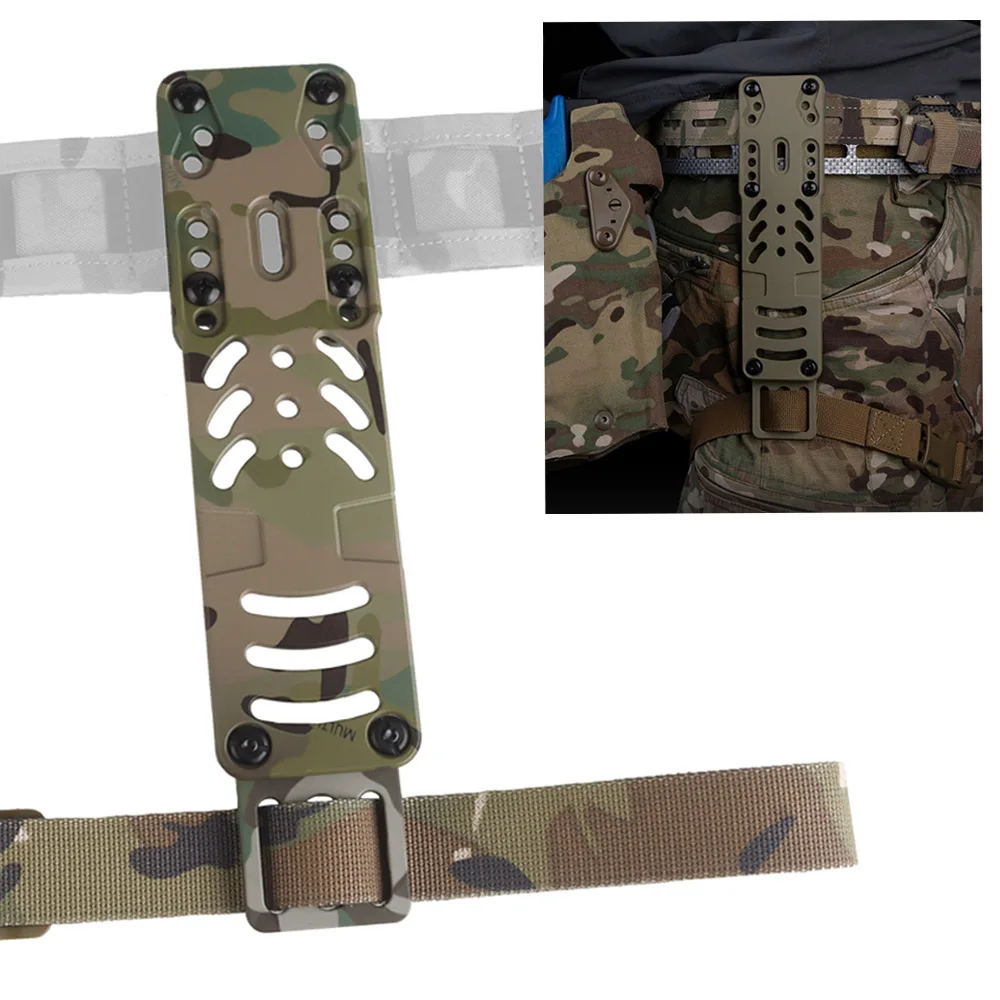 

Metal Modular Holster Adapter 2.0 Multi-hole Position Adjustment QLS Platform Hunting Combat Airsoft Holster Adapter Accessories