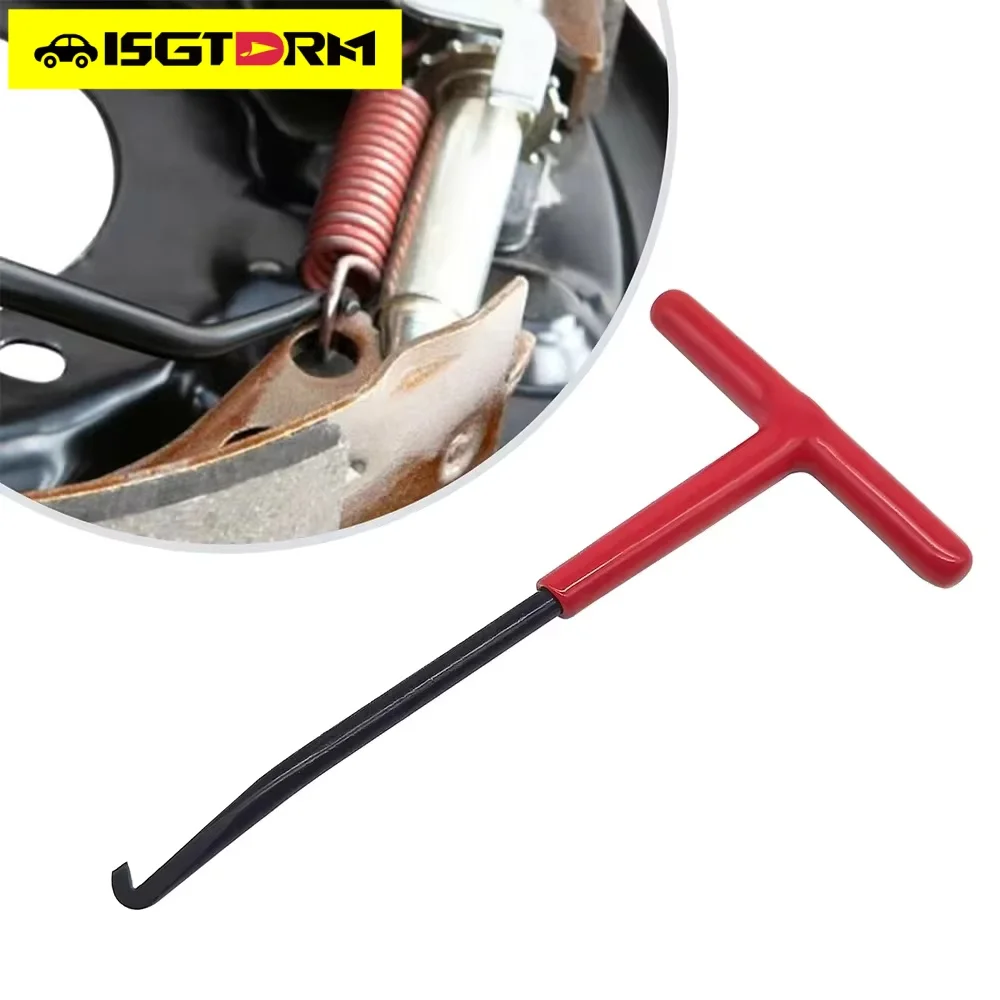ISGTDRM Motorcycle Exhaust Spring Hook T Shaped Handle Exhaust Pipe Spring Puller Installer Hook Repair Tool for Springs Removal